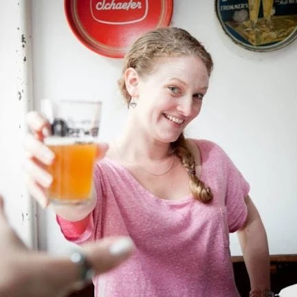 Here is a beer